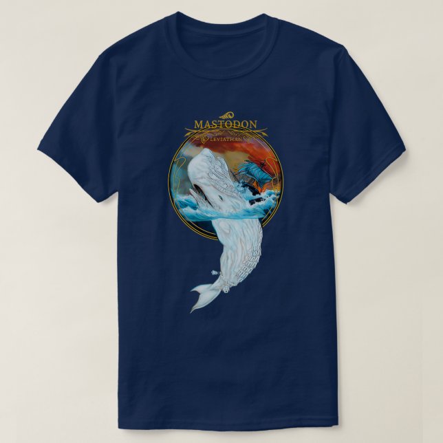 T-shirt Mastodon Leviathan Merch (Design devant)
