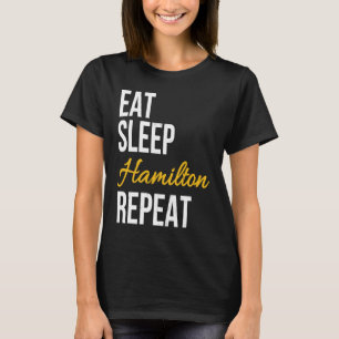 T-shirt Mat Sleep Répéter Alexander Hamilton Répéter