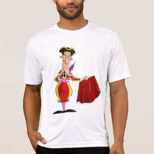 T-shirt Matador avec cape rouge torero espagnol