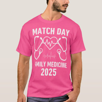 T-shirt Match Day 2025 Résidence des résidents en médecine