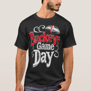 T-shirt Match de Buckeye Ohio Vintage État D'origine