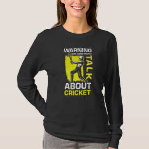 T-shirt Match De Cricket Pour Joueur De Cricket Et Coach D