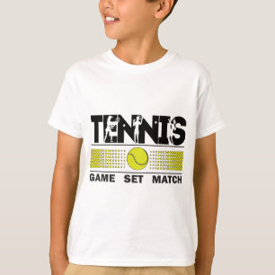 T-shirt Match de jeu de tennis