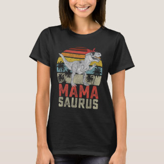 T-shirt Match de la famille Mamasaurus T Rex Dinosaur Mama