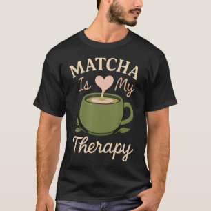 T-shirt Matcha Esthétique Latte Fille Douce Thé Plutôt que
