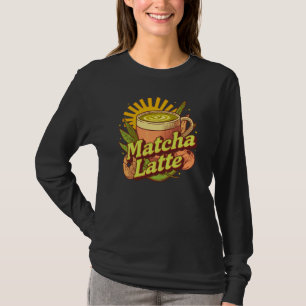 T-shirt Matcha Latte, Tea vert Graphic Tee