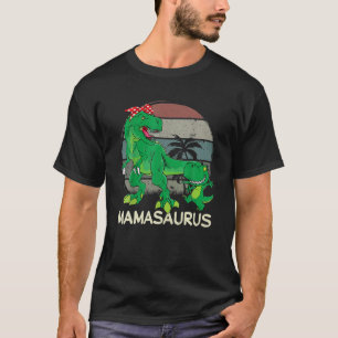 T-shirt Matching Famille Mamasaurus T Rex Fête des Mères M