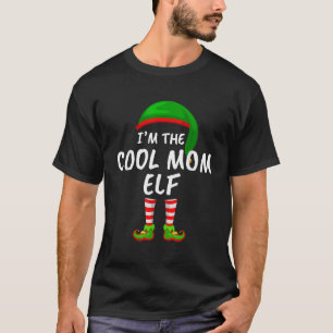 T-shirt Matching Family Funny Je suis la maman Cool Elf Ch