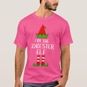 T-shirt Matching Family Group I'm The Jokester Elf Christm