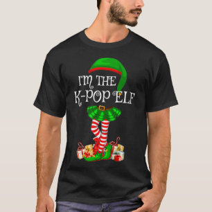 T-shirt Matching Family Group I'm The KPop Elf Christmas