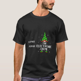 T-shirt Matching Family Group The Electronic Gnome Christm