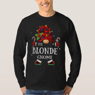T-shirt Matching Family The Blonde Gnome Christmas Group