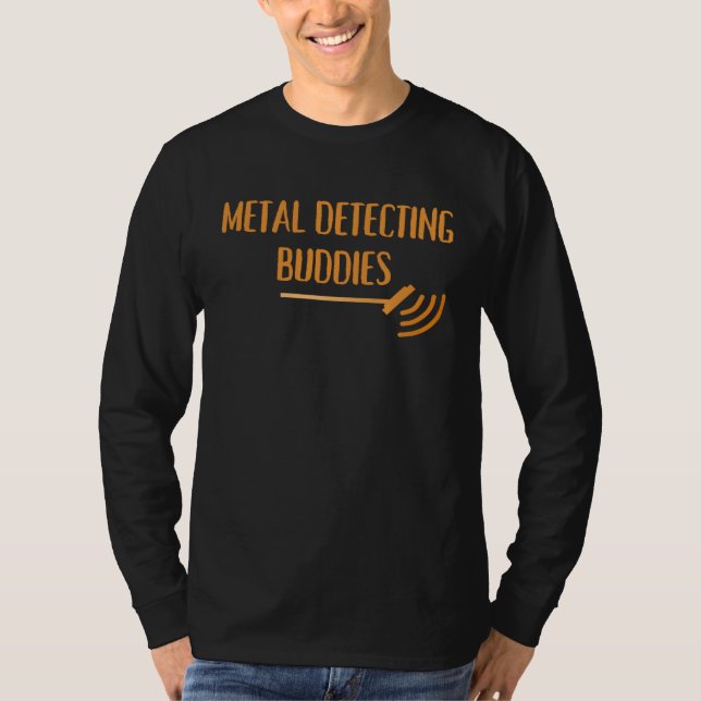 T-shirt Matching Metal Detecting Buddy Partner Family (Devant)
