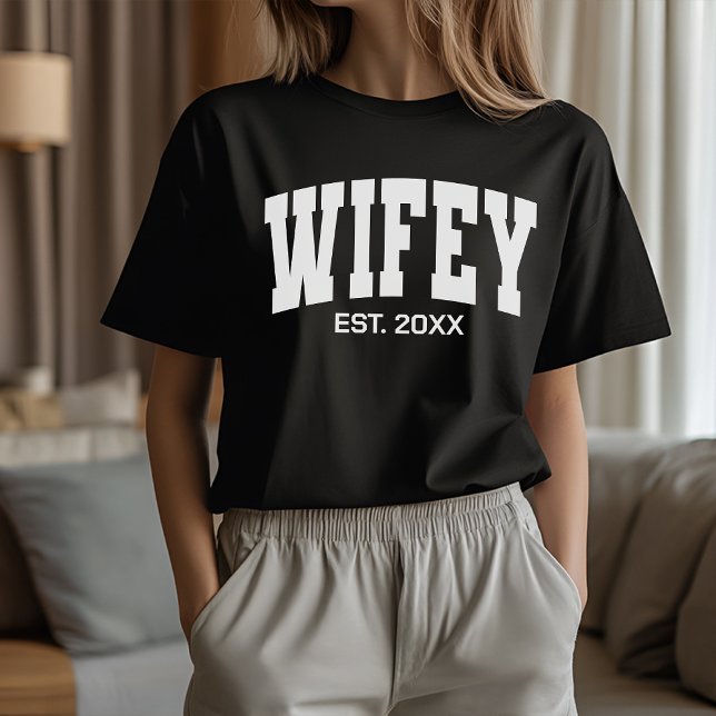 T-shirt Matching Wife and Husband Shirts for Newlyweds (couple honeymoon shirt, funny wedding shirts, custom couple shirt, husband and wife gift,)