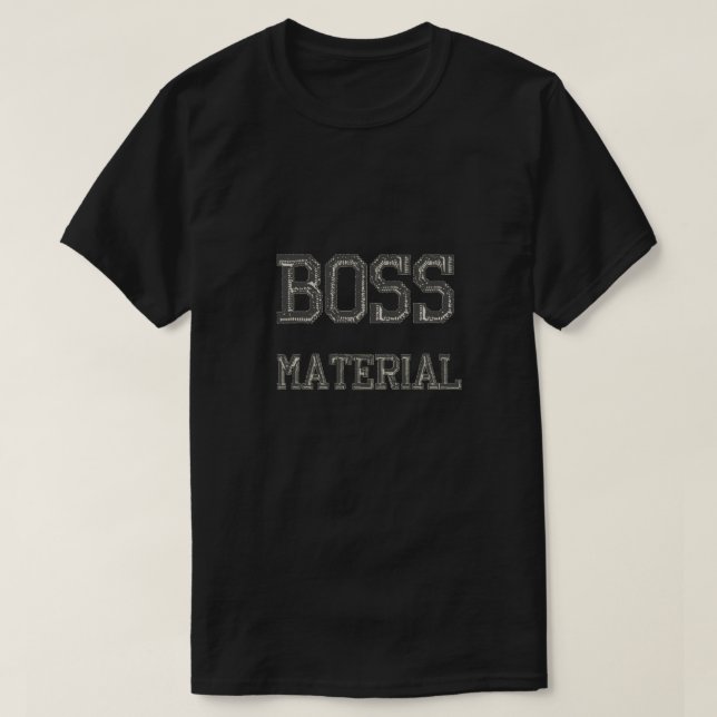 T-shirt Matériel Boss (Design devant)