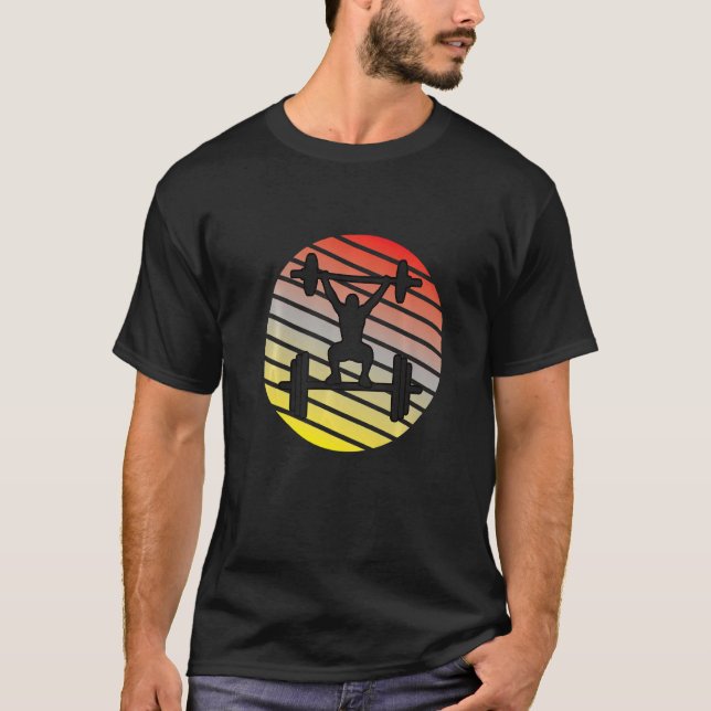 T-shirt Matériel de fitness musculation force sport (Devant)