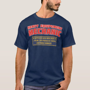 T-shirt Matériel lourd Mécanique Diesel Logging