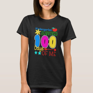 T-shirt Maternelle a survécu à 100 jours de moi professeur