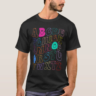 T-shirt Maternelle ABC Alphabet Rentrée Scolaire Enseignan
