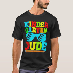 T-shirt Maternelle Dude Funny Pencil First Day School Bl