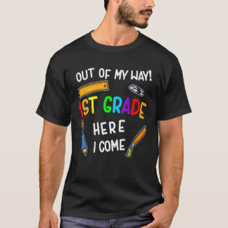 T-shirt Maternelle Graduation Funny 1ère Année Ici I Com