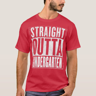 T-shirt Maternelle - Juste En Dehors De Kindergarten T-shi