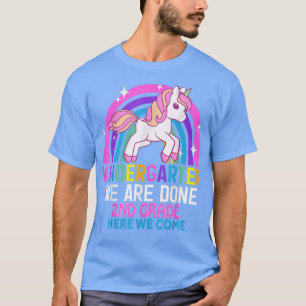 T-shirt maternelle Nous sommes fait 2e année Unicorn Gradu
