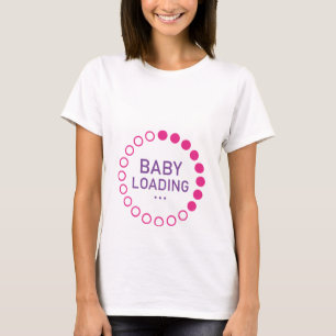 T-shirt Maternité Chargement bébé