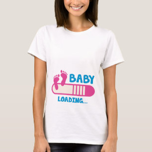 T-shirt Maternité Chargement bébé
