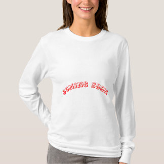 T - Shirt "Maternity Long Sleeve" - "Coming bald"