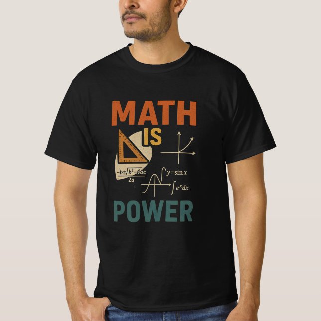 T-shirt Math (Devant)