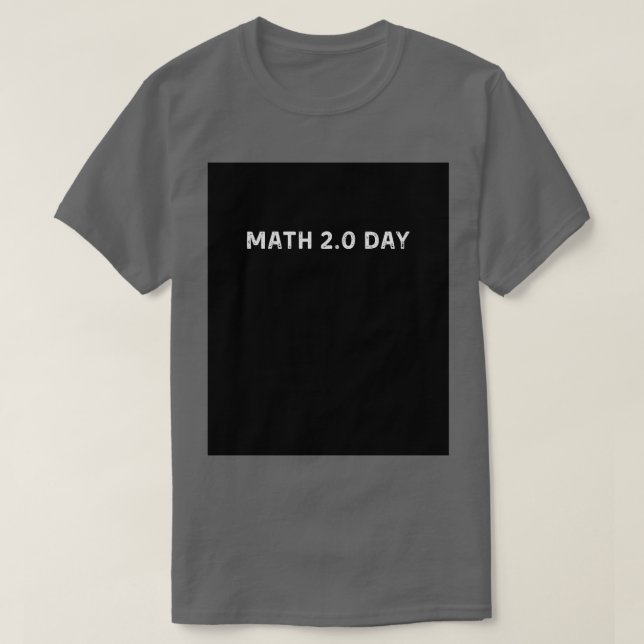 T-shirt Math 20 Day (Design devant)