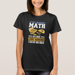 T-shirt Math Appareils Pour Math Mathématiques Geek