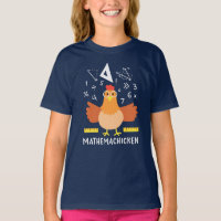 Math Chicken Gag Funny Mathemachickicken étudiant