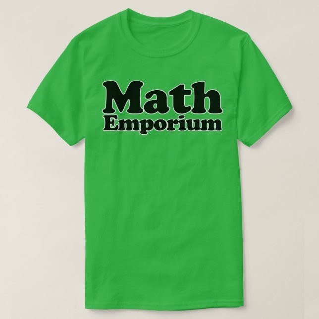 T-shirt Math Emporium (Design devant)