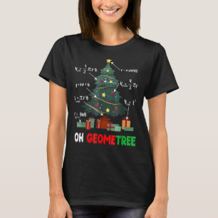 T-shirt Math Enseignant en sciences géométrée Géométrie No