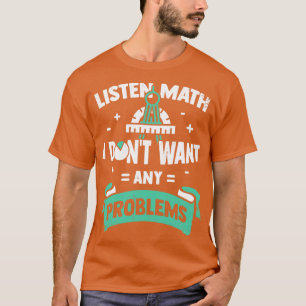T-shirt Math Enseignant Mathématiques Cadeau