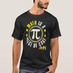 T-shirt Math Est Une Pièce De Pi Pi Jour Enseignant Étudia