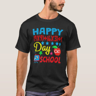 T-shirt Math Formula Heureux 100 Jours D'École 100E Jour T