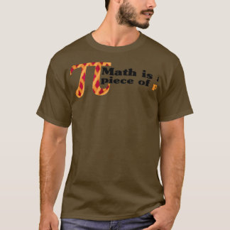 T-shirt Math is a Piece of Pi Cake Funny Pi Day