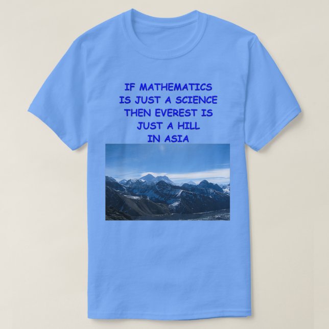 T-shirt Math Joke 85 1 (Design devant)