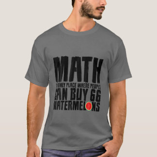 T-shirt Math Le Seul Endroit Où Les Gens Peuvent Acheter 6