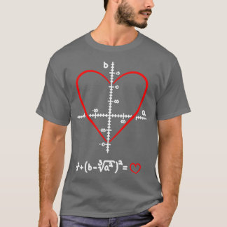 T-shirt Math Lover Amusement Compétences Funny Valentines 