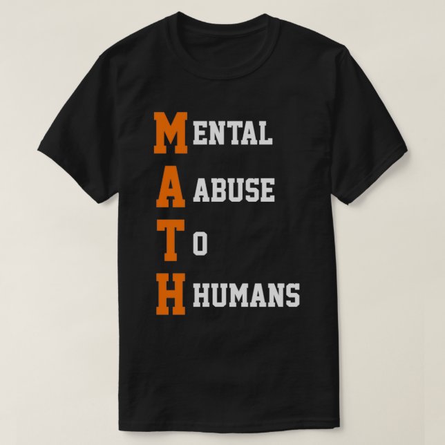 T-shirt Math Math Mathematician Math Enseignant Math (Design devant)