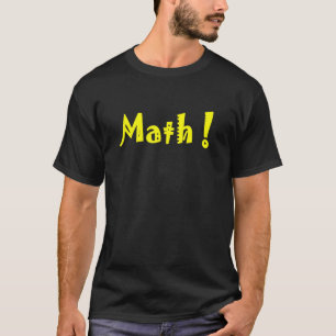 T-shirt Math Mathématiques mathématiques conception Mathém