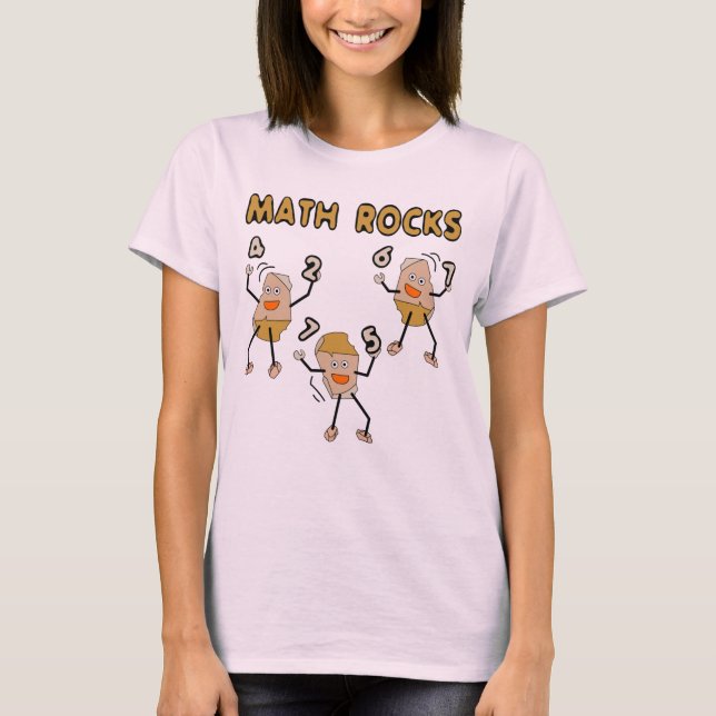 T-shirt Math Rocks (Devant)