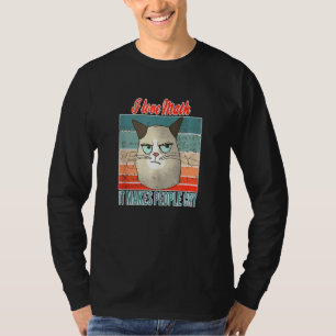 T-shirt Math S Pour Un Math Genius Science Chat