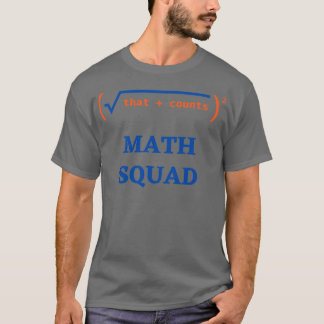 T-shirt Math Squad Les amoureux des mathématiques Math Ens