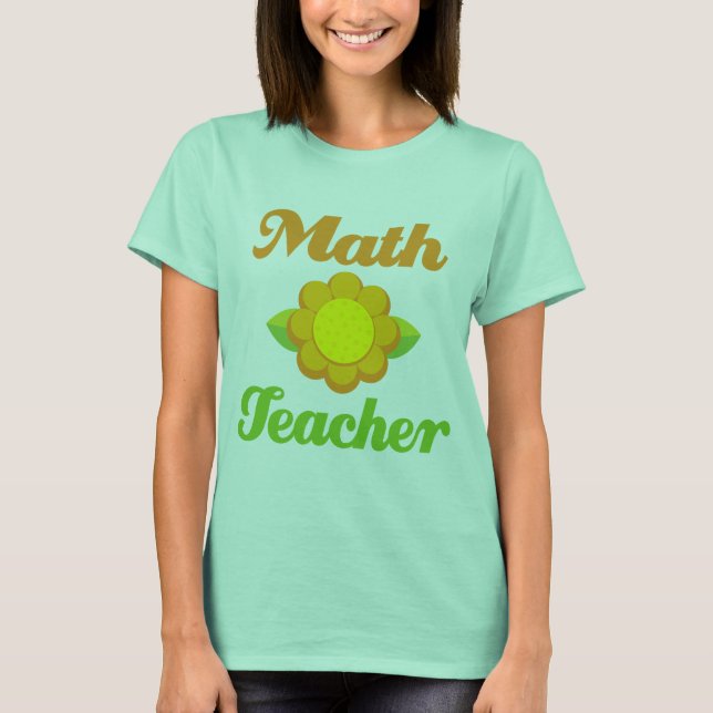T-shirt Math Teacher (Devant)