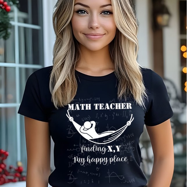 T-shirt Math Teacher (Créateur téléchargé)